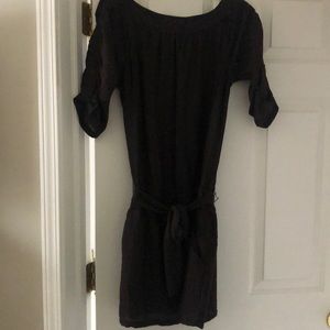 Limited drop waist dress with pockets